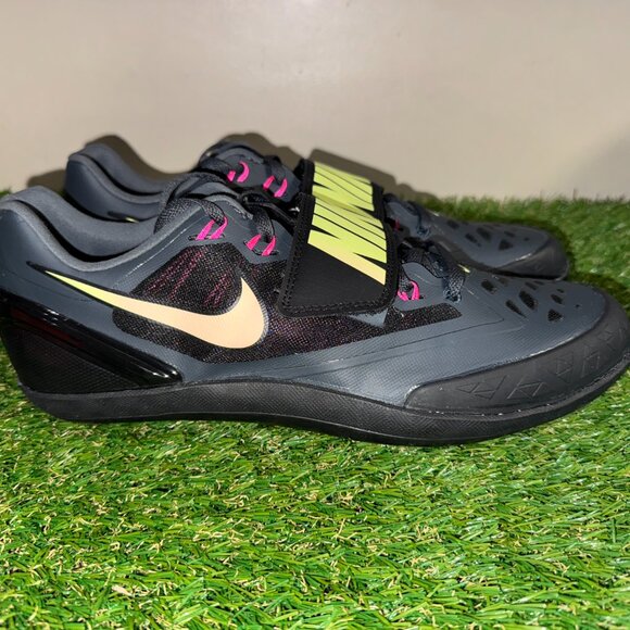 Nike Zoom Rotational 6 Triple Black Throwing Shoes 685131-004 Men’s Size 11.5 - Picture 4 of 10